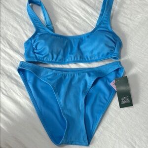 Wild Fable Blue Bikini Set